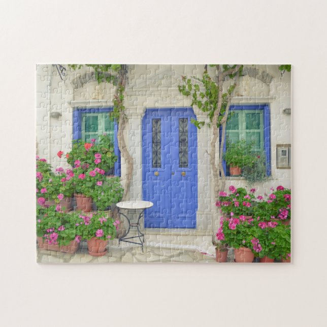 Puzzle Casa tradicional Tinos Isla Grecia Viajes (Horizontal)