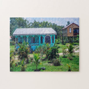 Puzzle Casa tropical Belice.