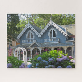 Puzzle Casa victoriana en azul - Martha's Vineyard