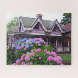 Puzzle Casa victoriana púrpura - Martha's Vineyard