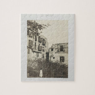 Puzzle Casa y jardín en el barrio francés, Egipto, 185