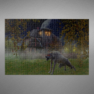 Puzzle Casa y lobo de casualidad