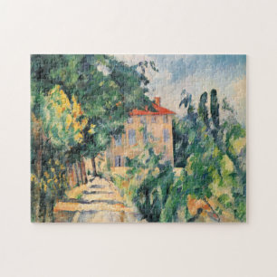 Puzzle Casa y paisaje de Paul Cezanna, C 1890