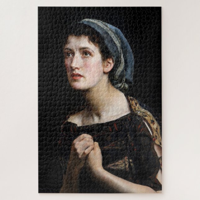 Puzzle Casandra (Princesa de Troya) (por John Collier) (Vertical)