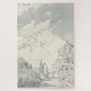 Puzzle Casas agrícolas en la ladera de una colina - Caspa