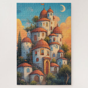 Puzzle Casas de comercio de hadas de hadas orientales