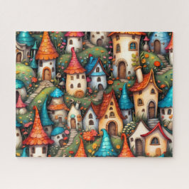 Puzzle Casas de Cuento de Hadas Caprichosas