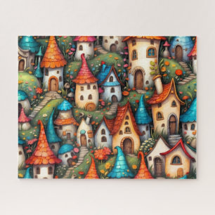 Puzzle Casas de Cuento de Hadas Caprichosas