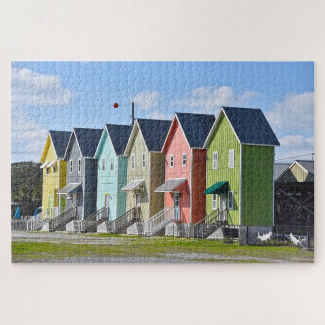 Puzzle Casas de las islas Dauphin, Alabama (Horizontal)