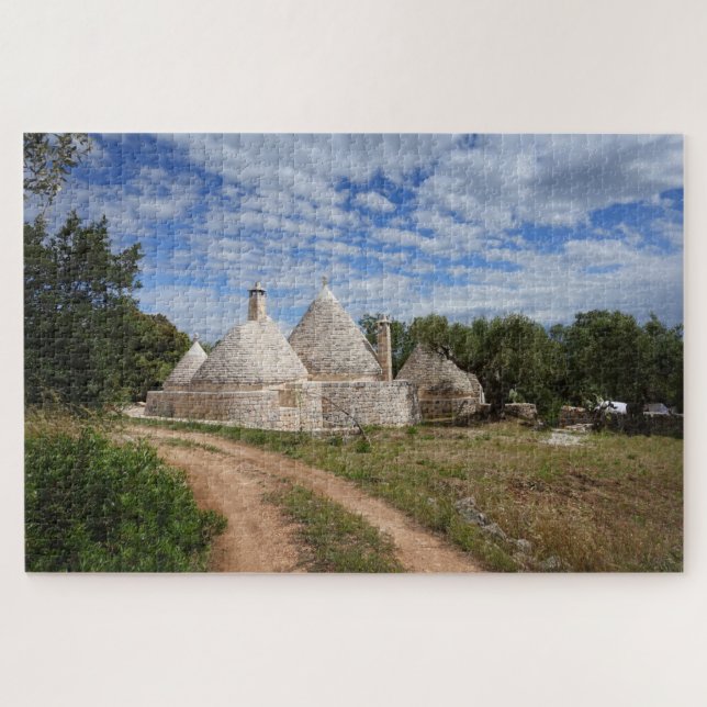 Puzzle Casas de Trulli en Puglia/Apulia (Horizontal)