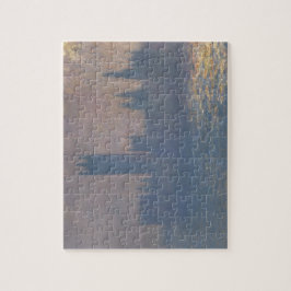 Puzzle Casas del Parlamento Efecto de la luz solar por Mo