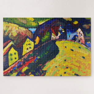 Puzzle Casas en Murnau, Wassily Kandinsky