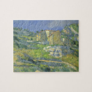 Puzzle Casas en Provenza de Paul Cezanne, Arte Antiguo
