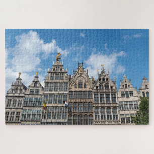 Puzzle Casas gremiales Grote Markt Amberes