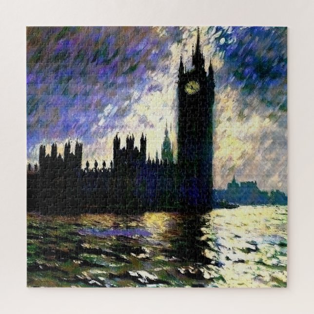 Puzzle Casas impresionistas del Parlamento (Vertical)