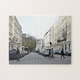 Puzzle Casas, Kensington y Chelsea, Londres, Inglaterra R