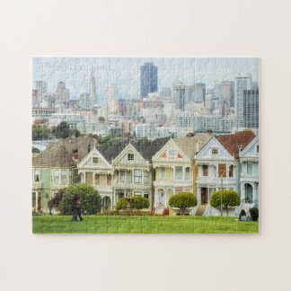 Puzzle Casas pintadas de las señoras, del Victorian y