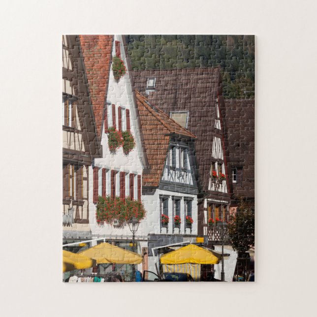 Puzzle Casas Tradicionales de Alemania (Vertical)