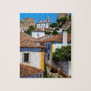 Puzzle Casas Tradicionales de Tejado Rojo   Portugal