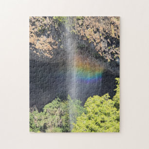 Puzzle Cascada arcoiris