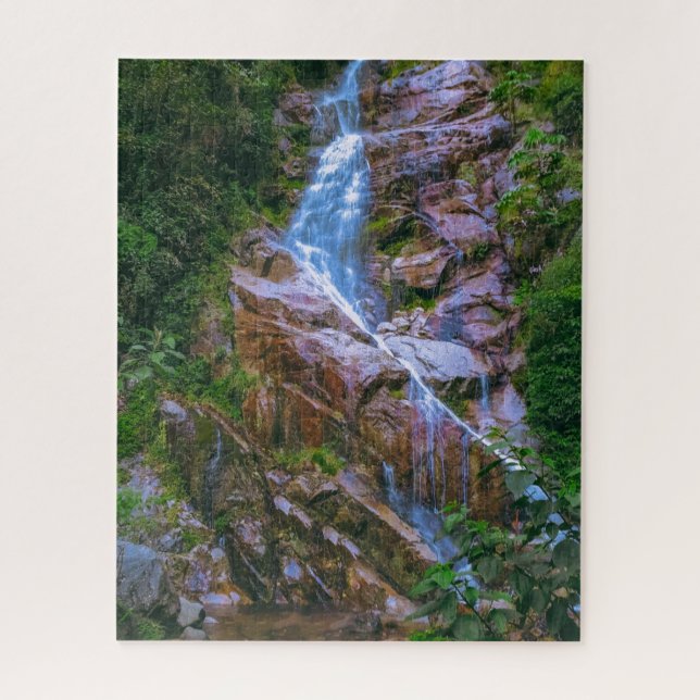 Puzzle Cascada - Camino Inca, Perú - Fotografía de viajes (Vertical)