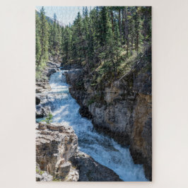 Puzzle Cascada canadiense, cataratas Stanley