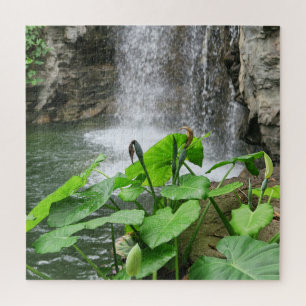 Puzzle cascada, cascada, agua, paisaje, naturaleza,