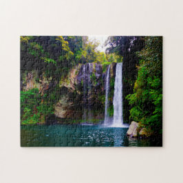 Puzzle Cascada de Cheonjiyeon en Corea del Sur.