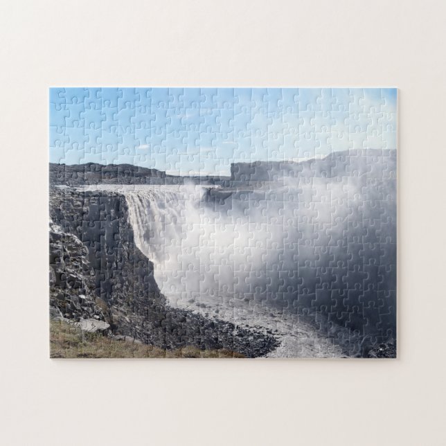 Puzzle Cascada de Dettifoss en Vatnajokull NP - Islandia (Horizontal)
