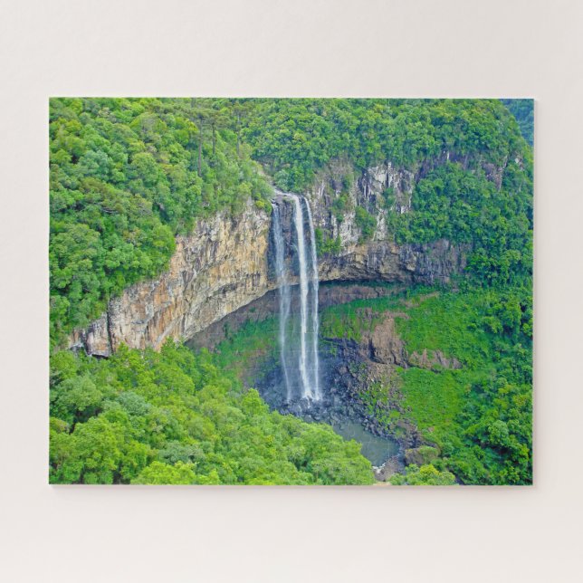 Puzzle Cascada de Jigsaw Caracol en Brasil. (Horizontal)