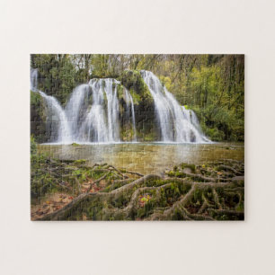 Puzzle Cascada en el bosque