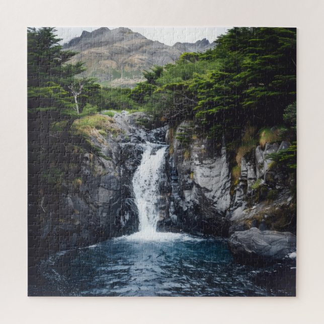 Puzzle Cascada en el bosque (Vertical)
