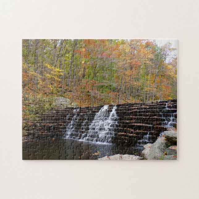 Puzzle Cascada en Laurel Hill State Park I (Horizontal)