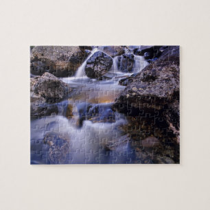 Puzzle Cascada Fish Creek cerca de Steamboat Springs Colo