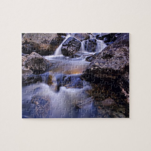 Puzzle Cascada Fish Creek cerca de Steamboat Springs Colo (Horizontal)