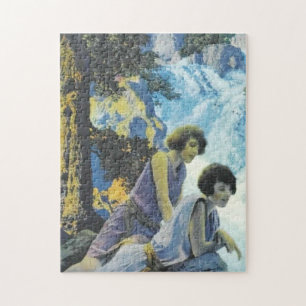 Puzzle Cascada - Maxfield Parrish