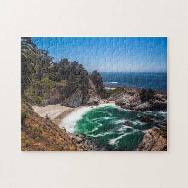 Puzzle Cascada Mcway en el parque estatal Julia Pfeiffer  (Horizontal)