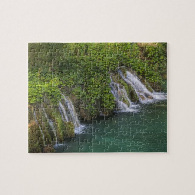 Puzzle Cascada, Parque Nacional de los Lagos de Plitvice  (Horizontal)