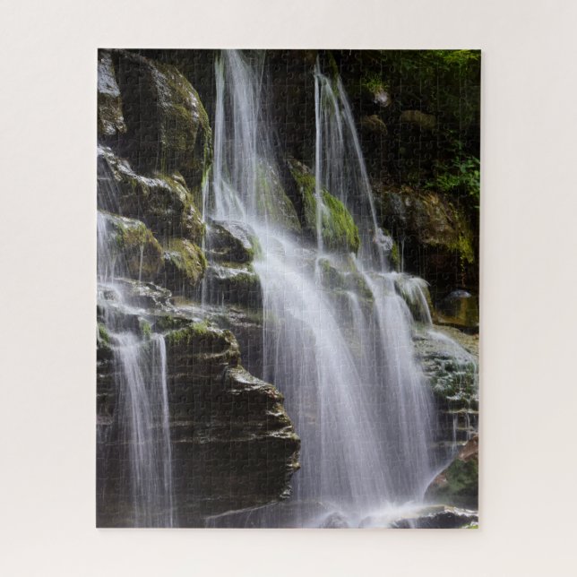 Puzzle Cascada refrescante y tranquila - 16x20 pulgadas (Vertical)