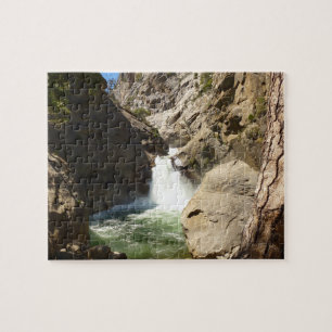 Puzzle Cascada Roaring River en el Parque Nacional Kings 