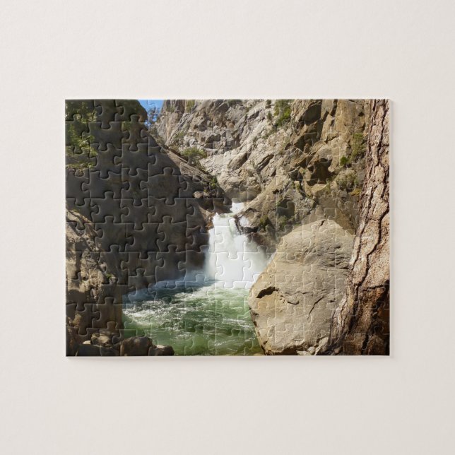 Puzzle Cascada Roaring River en el Parque Nacional Kings  (Horizontal)