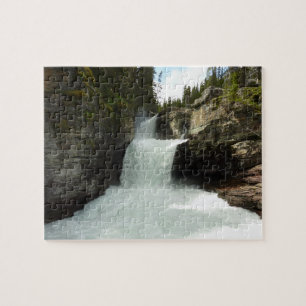 Puzzle Cascada St. Mary I en el Parque Nacional Glacier