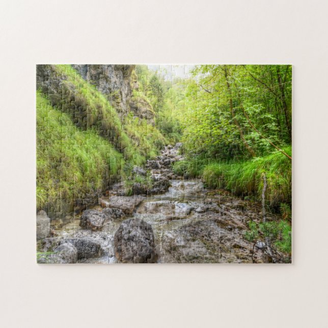Puzzle Cascada superficial de Creek (Horizontal)