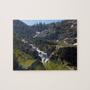 Puzzle Cascada Tokopah I en el Parque Nacional Sequoia