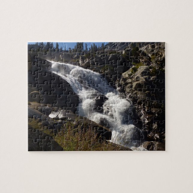 Puzzle Cascada Tokopah II en el Parque Nacional Sequoia (Horizontal)