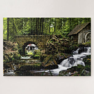 Puzzle Cascadas de la Cabina de Woods