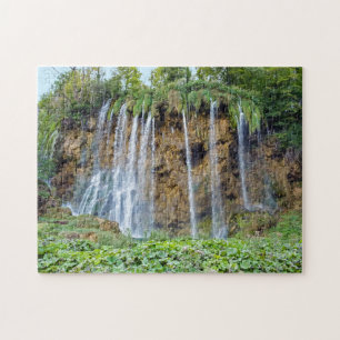 Puzzle Cascadas en el Parque Nacional Plitvice - Croacia