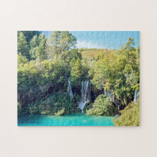 Puzzle Cascadas en el Parque Nacional Plitvice - Croacia