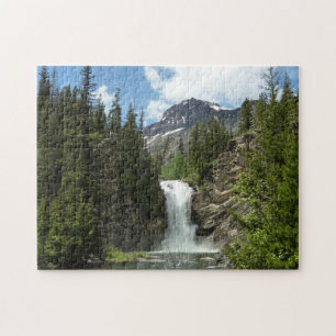 Puzzle Cascadas Running Eagle en Glacier National Park
