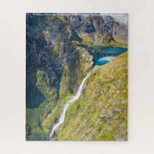 Puzzle Cascadas Sutherland Parque Nacional Fiordland